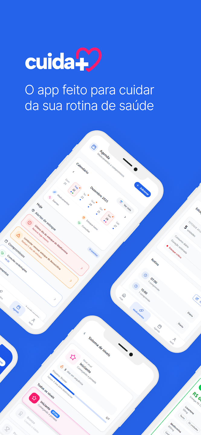 Imagem adicional — Cuida+: app para organizar medicamentos, lembretes e rotina de saúde
