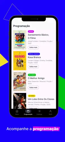Imagem adicional — Sessão Vitrine Petrobras: aplicativo para aproximar o público do cinema brasileiro