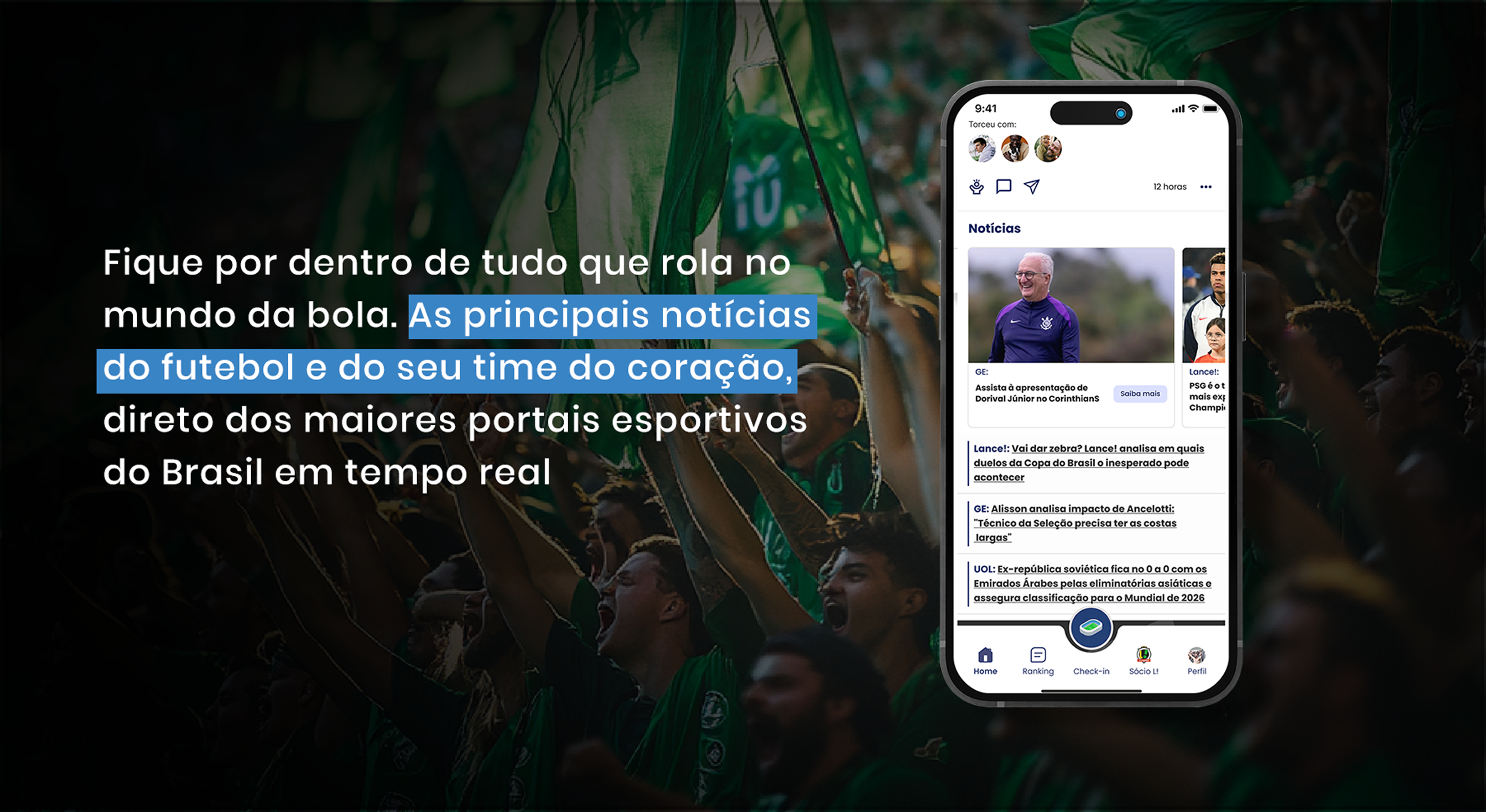 Imagem adicional — Arquiba: app para transformar a presença no estádio em comunidade, ranking e benefícios