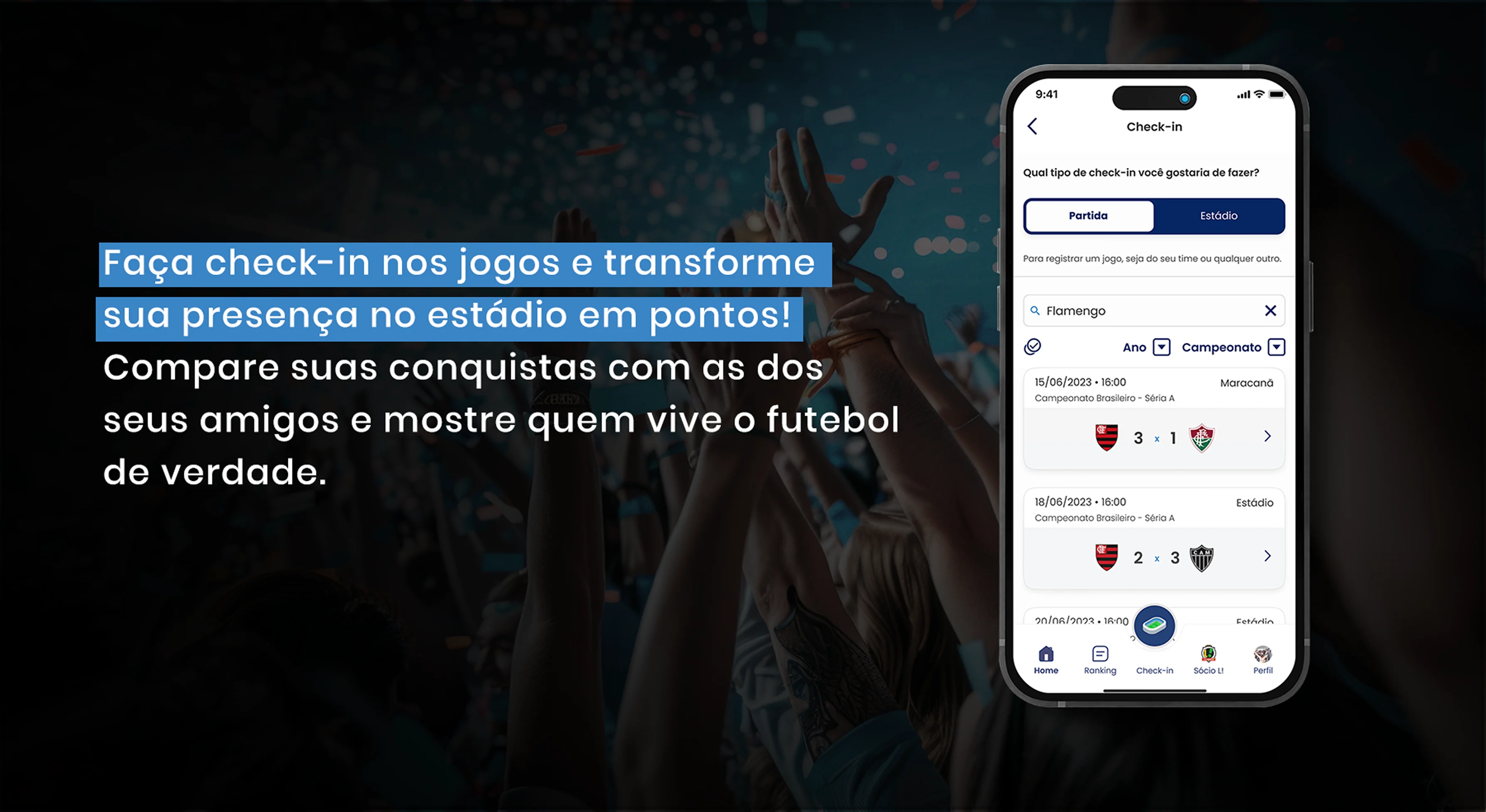 Imagem adicional — Arquiba: app para transformar a presença no estádio em comunidade, ranking e benefícios